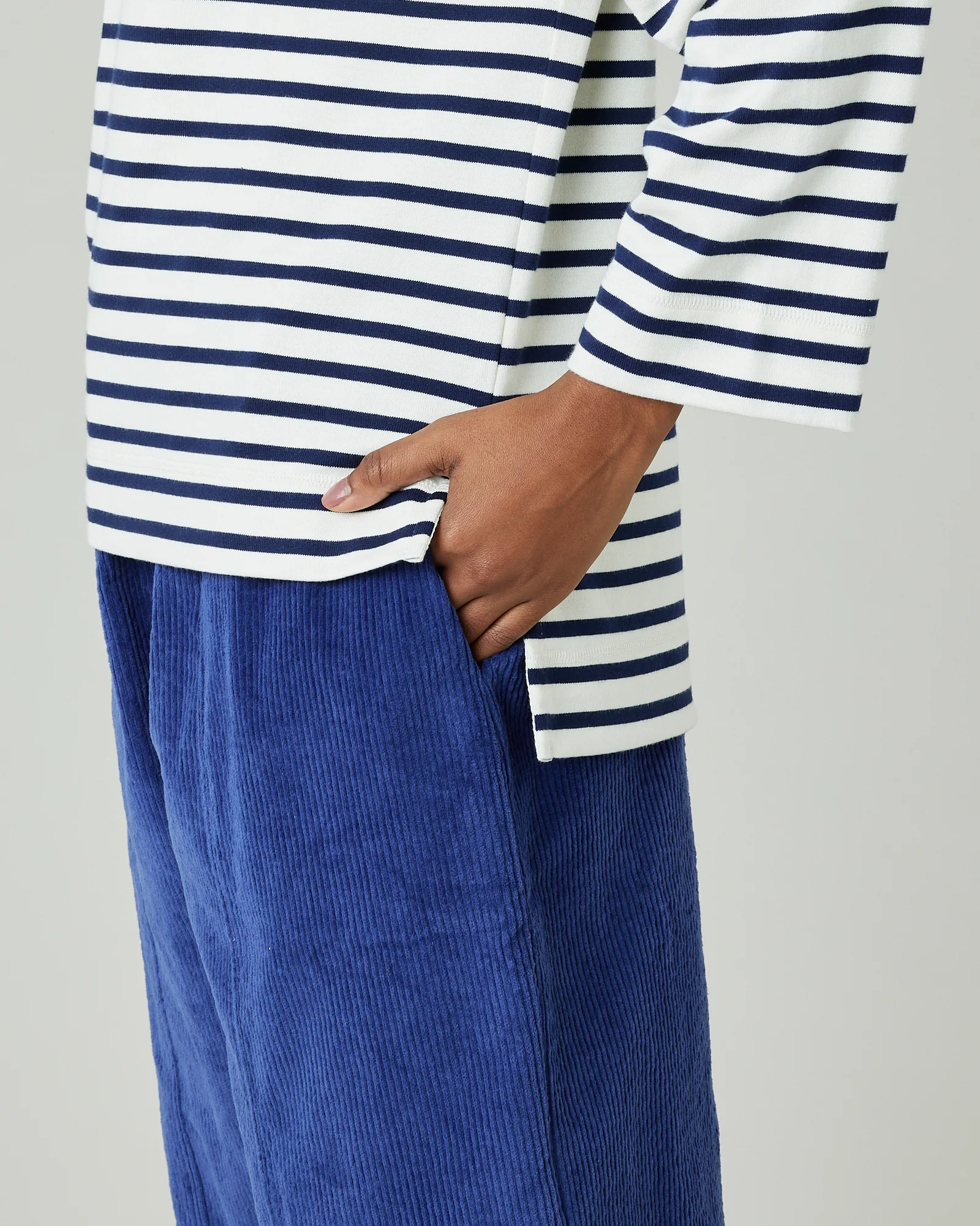 Breton Top Ecru & Navy Stripe - Image 10