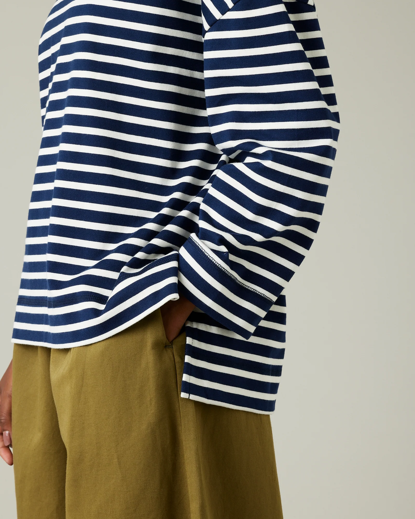 Breton Top Navy & Ecru Stripe - Image 11