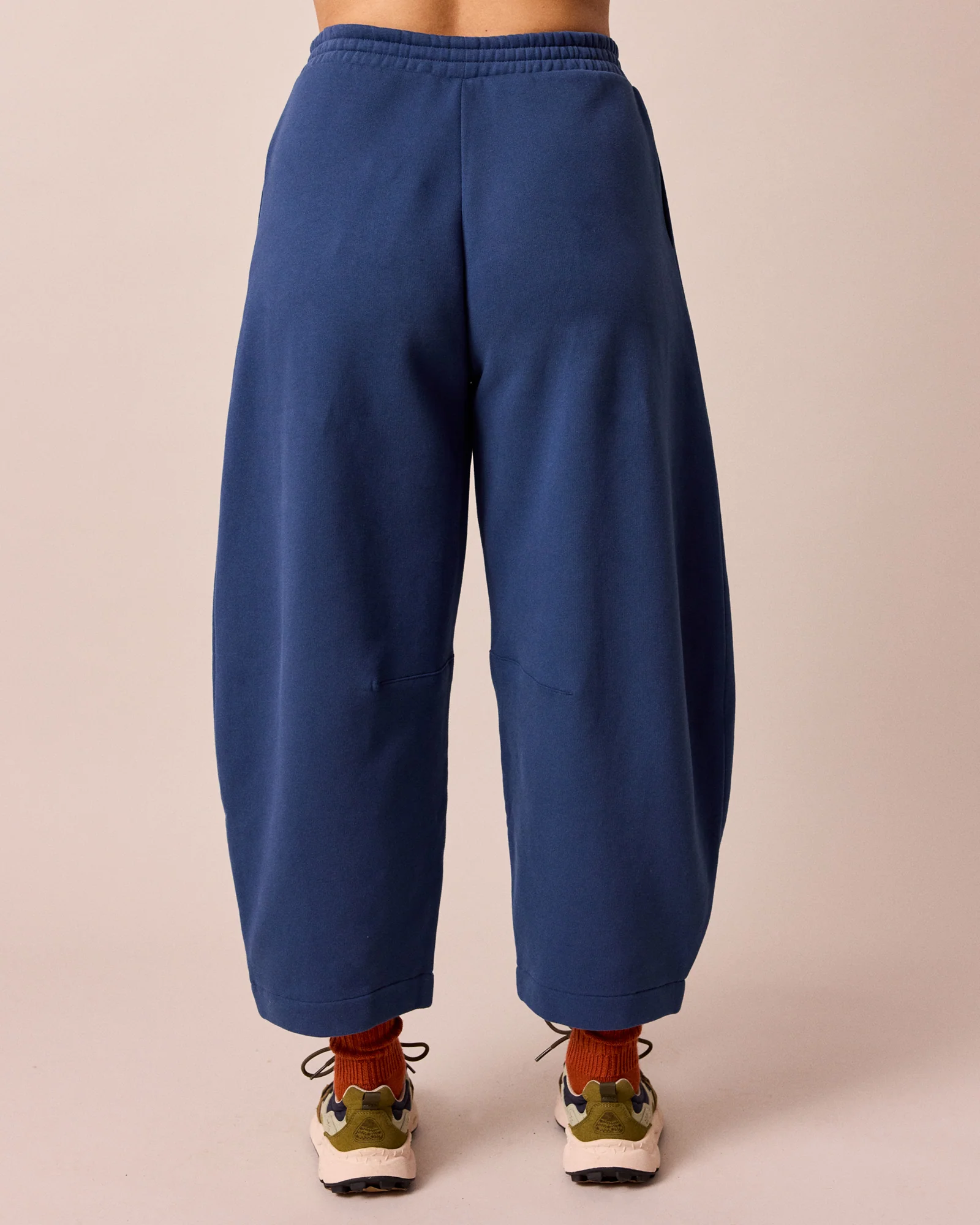 Daisy French Navy Fleeceback Jersey Trousers - Image 3