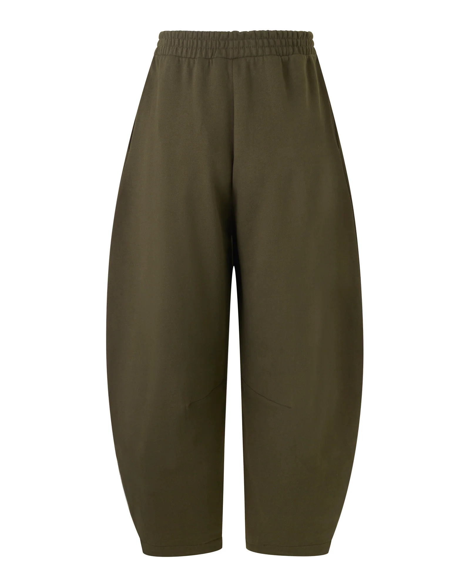 Daisy Olive Fleeceback Jersey Trousers - Image 11