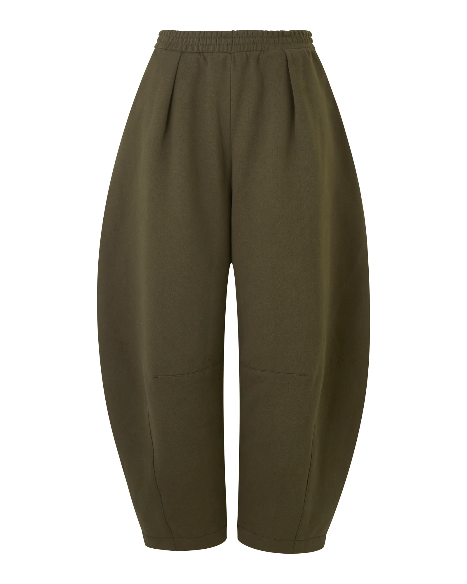 Daisy Olive Fleeceback Jersey Trousers - Image 8