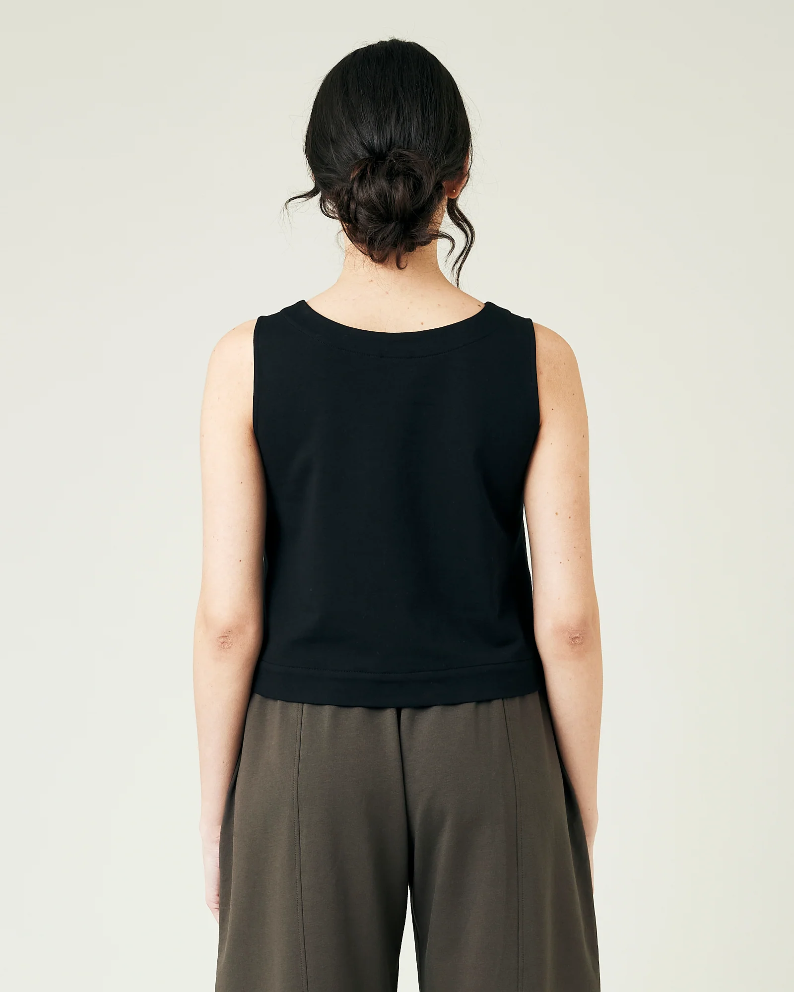 Esme Black Jersey Top - Image 3