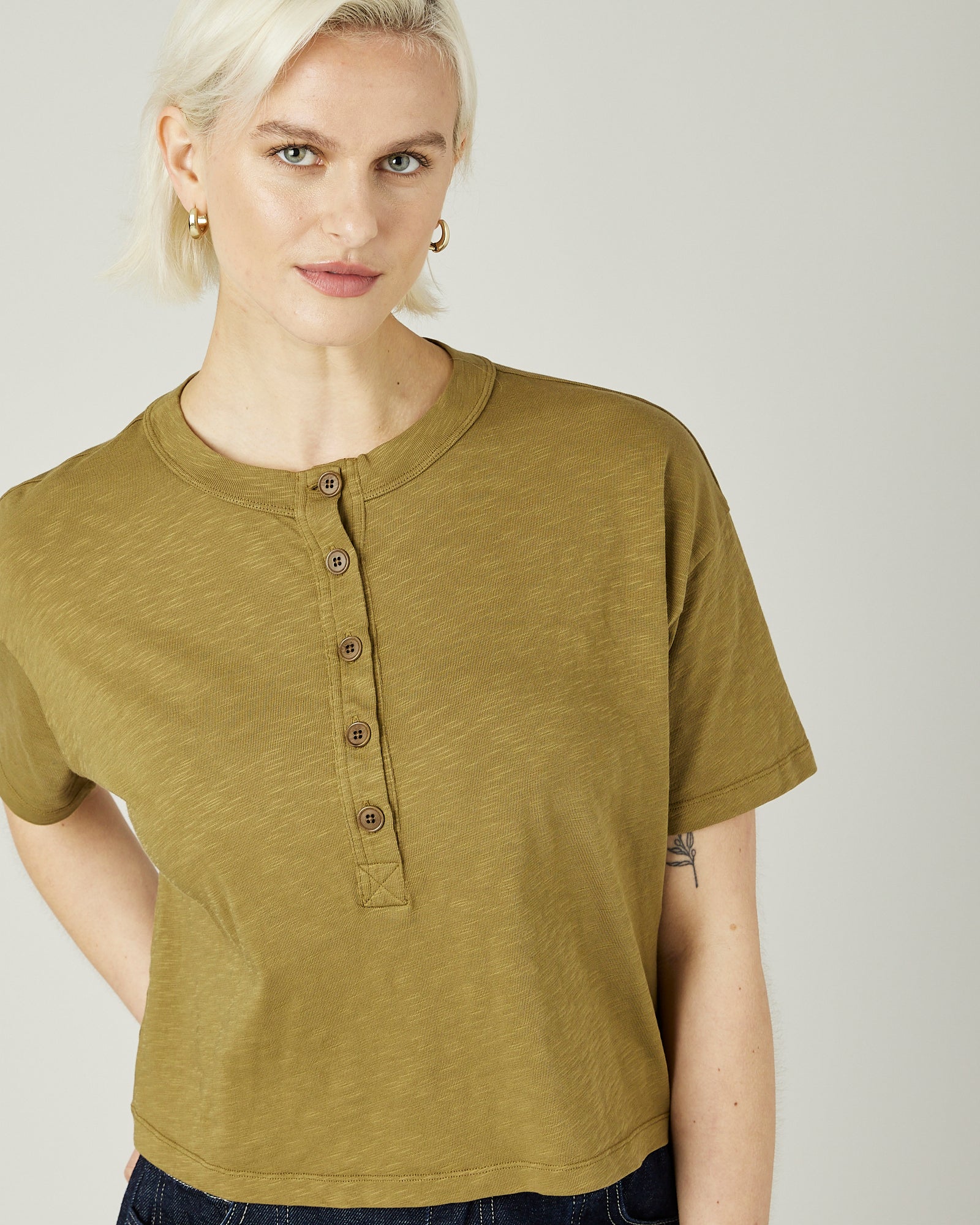 Henri Top Khaki - Image 5