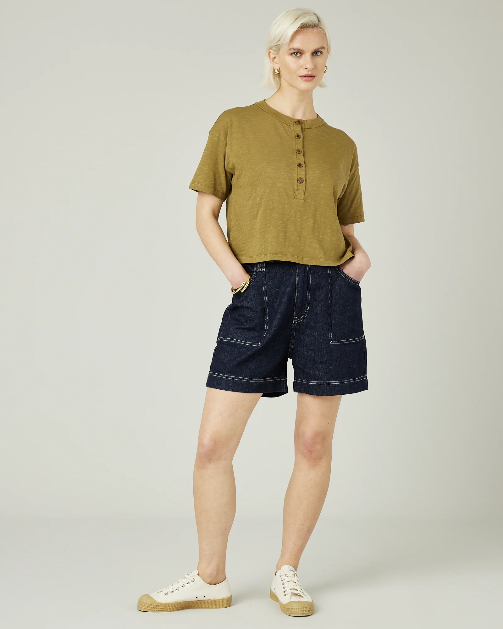 Henri Top Khaki - Image 6