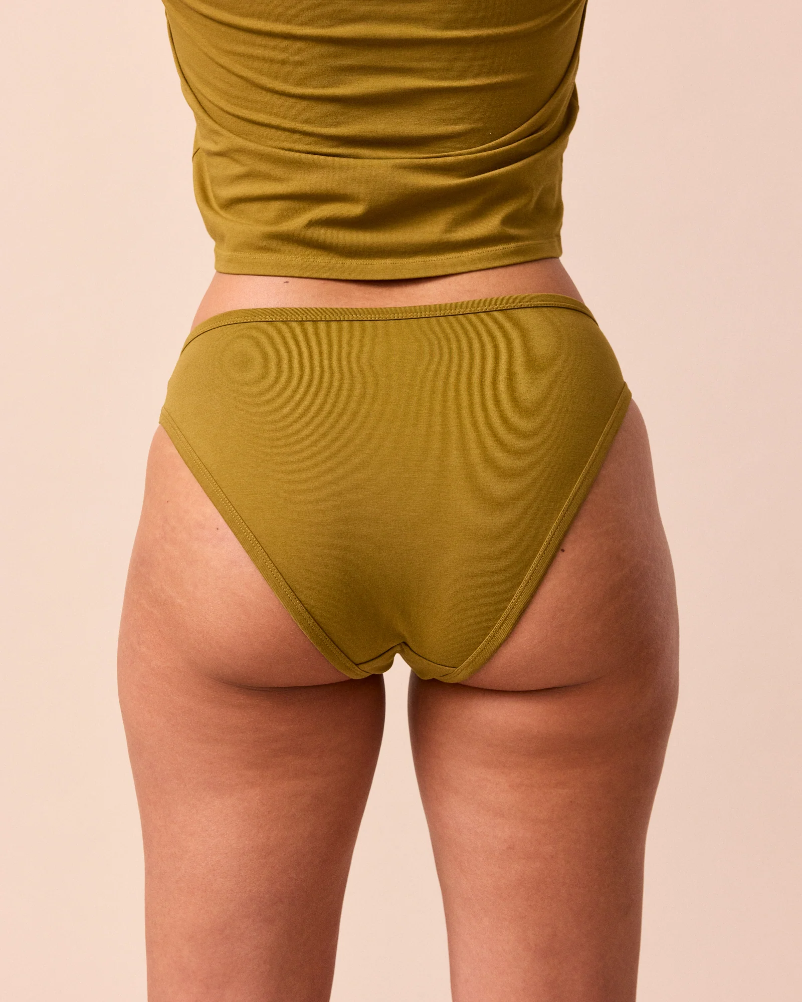 High Rise Knicker Golden Olive - Image 5