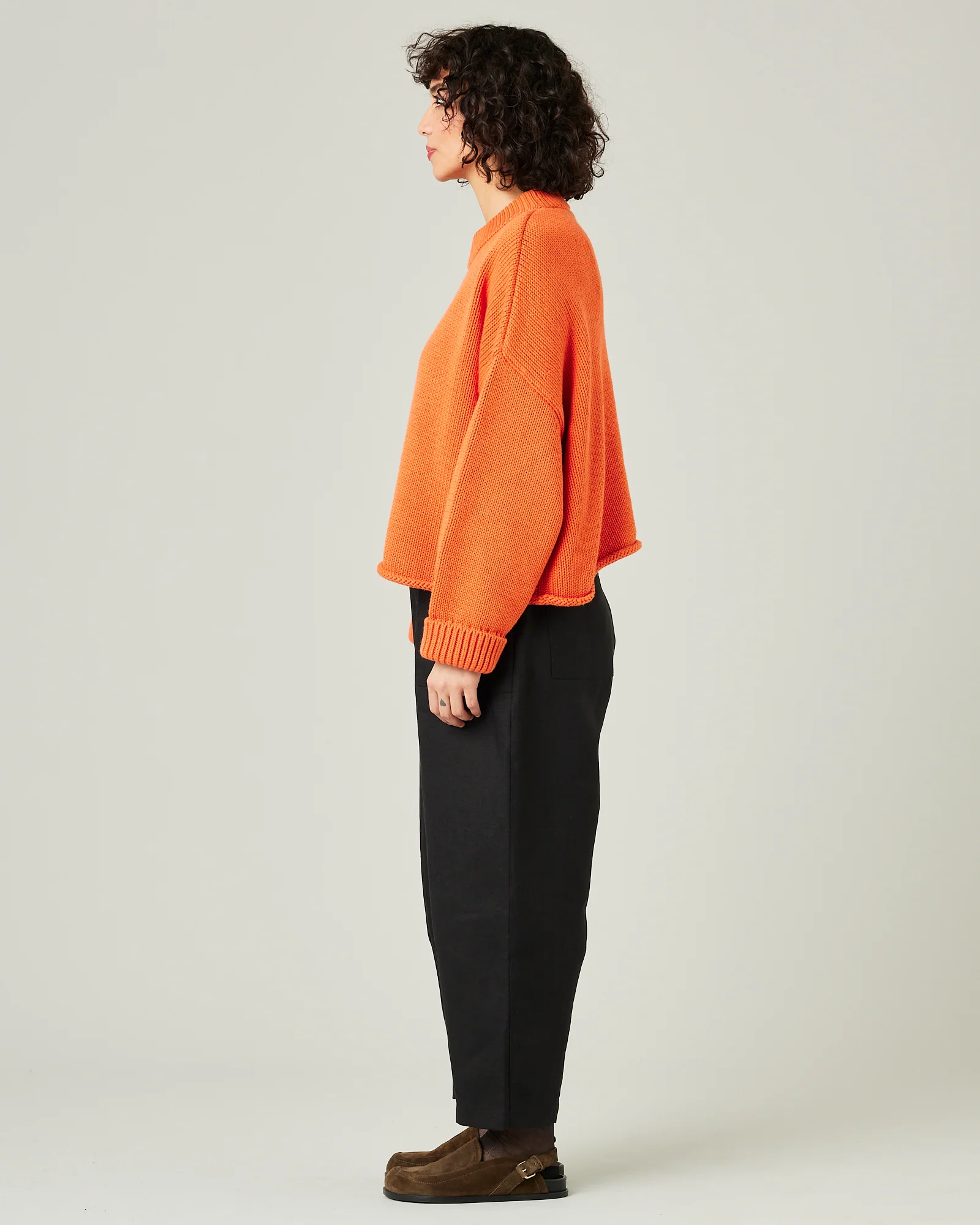 Huxley Black Linen Trousers - Image 6