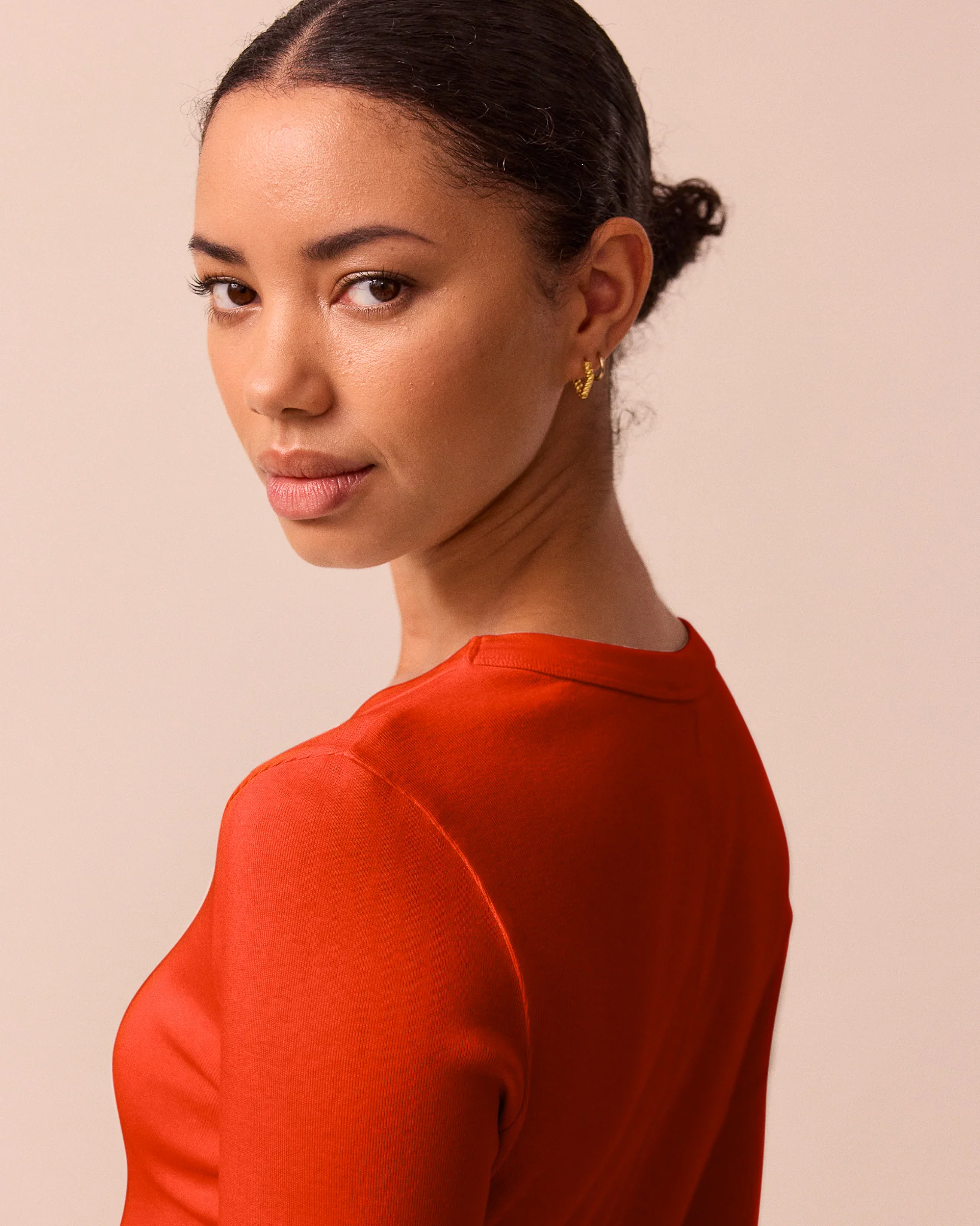 Lila Persimmon Jersey Top - Image 5