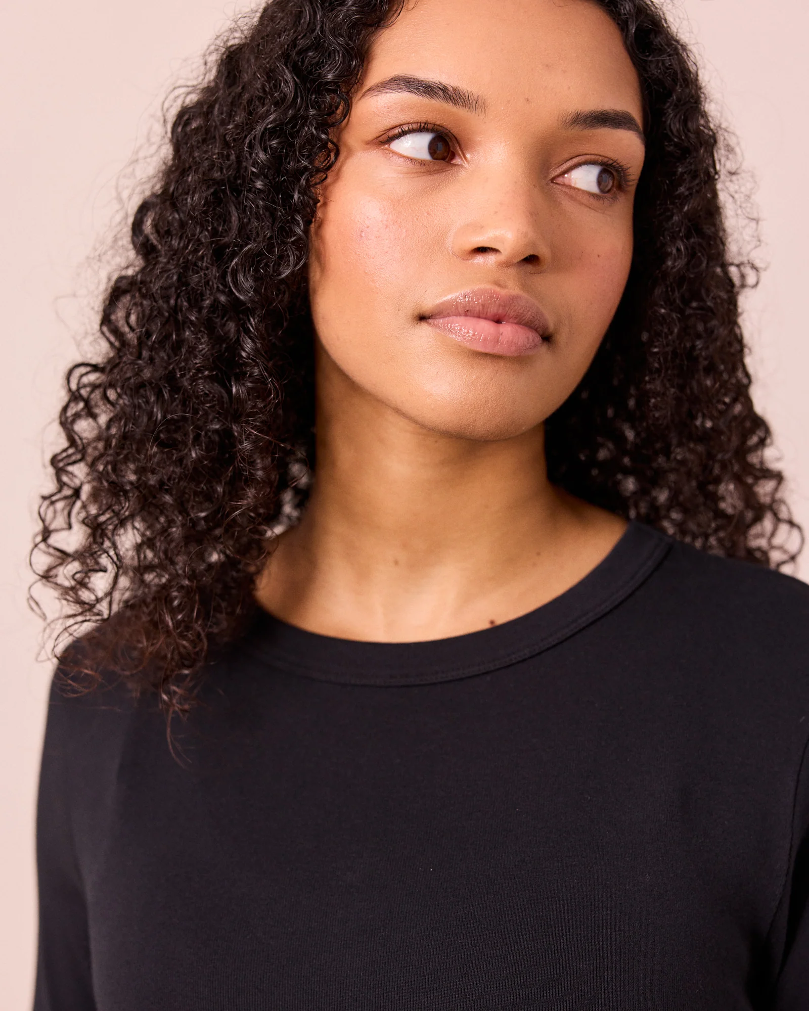 Lila True Black Jersey Top - Image 4