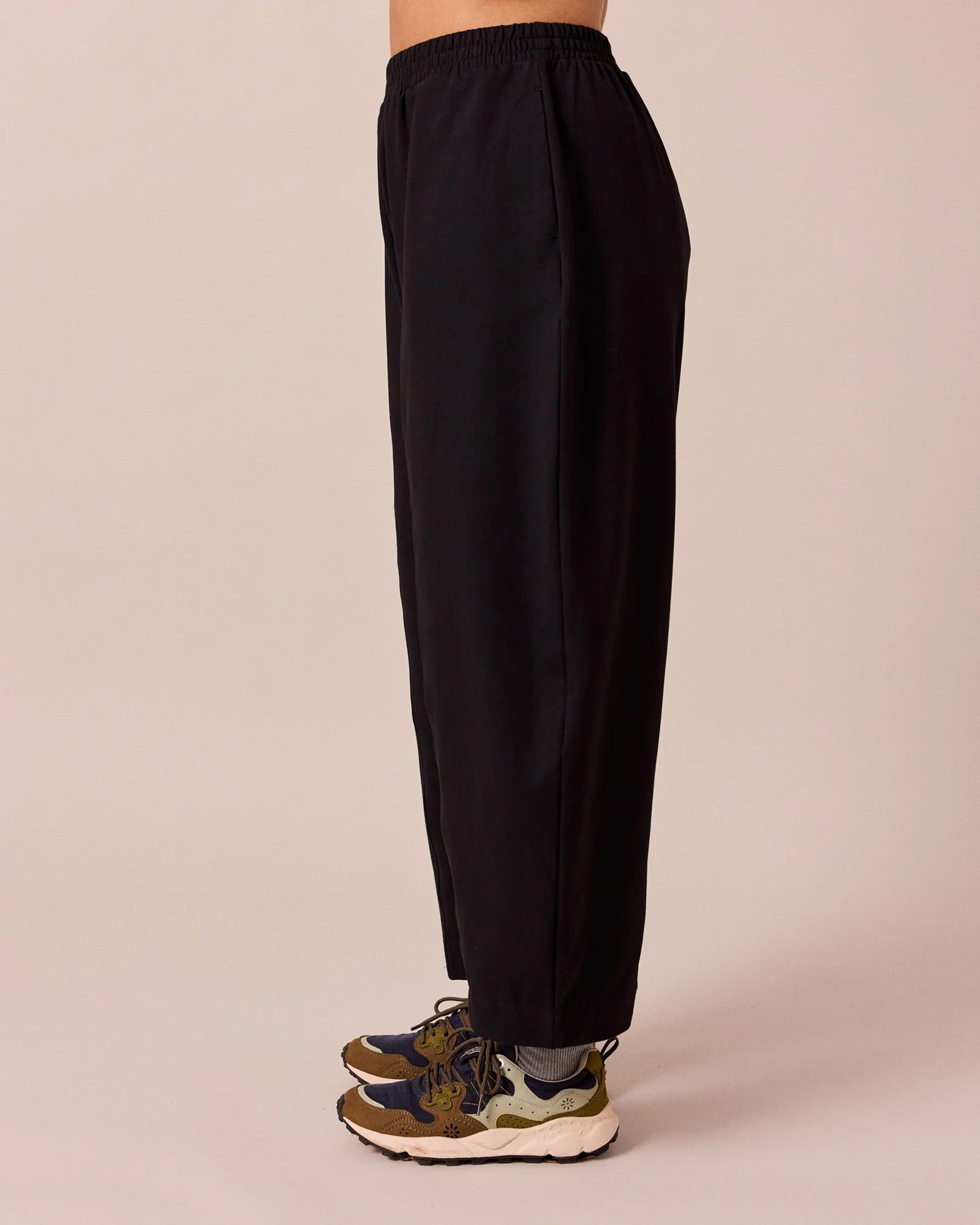 Mabel Black Jersey Trousers - Image 3