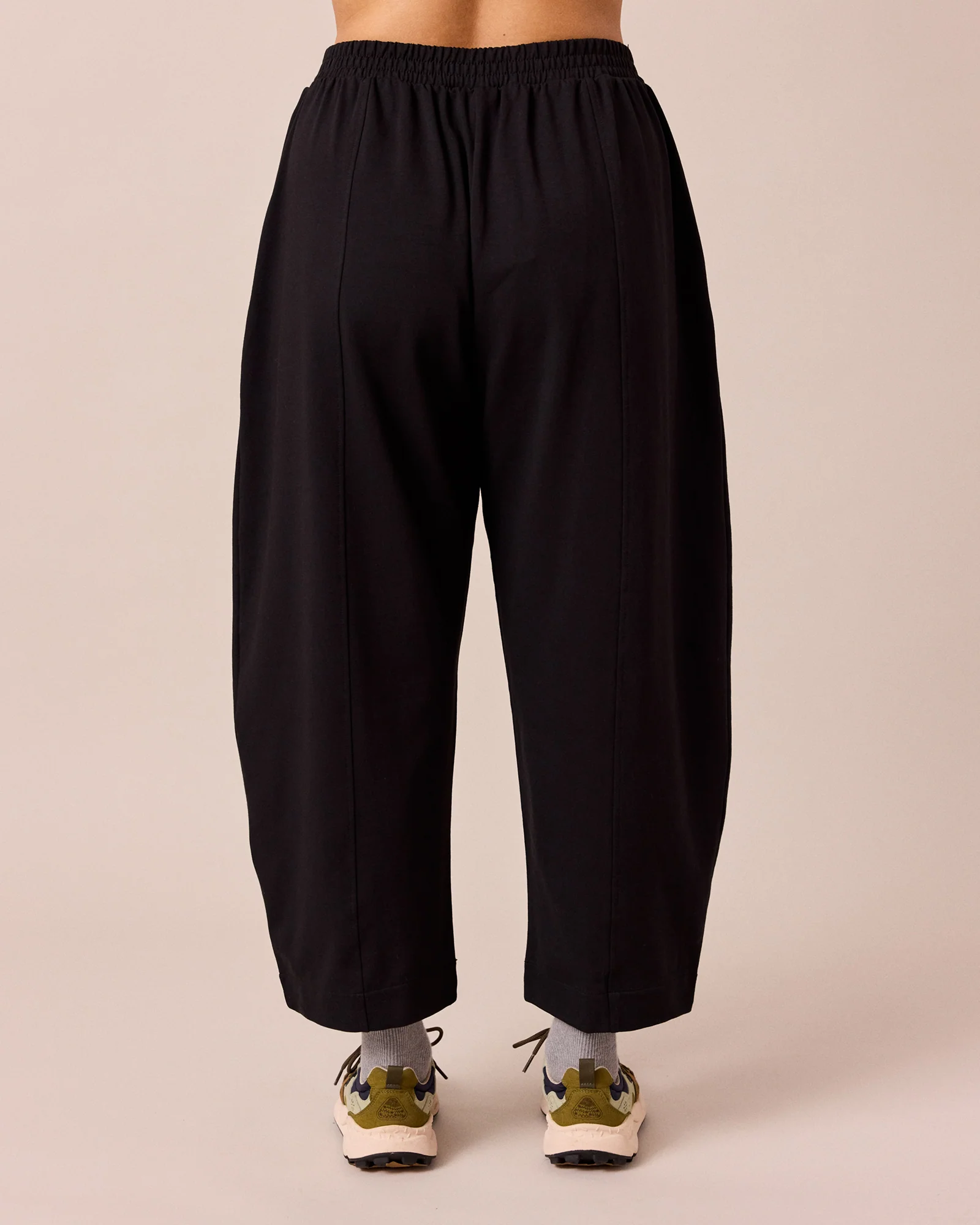 Mabel Black Jersey Trousers - Image 5