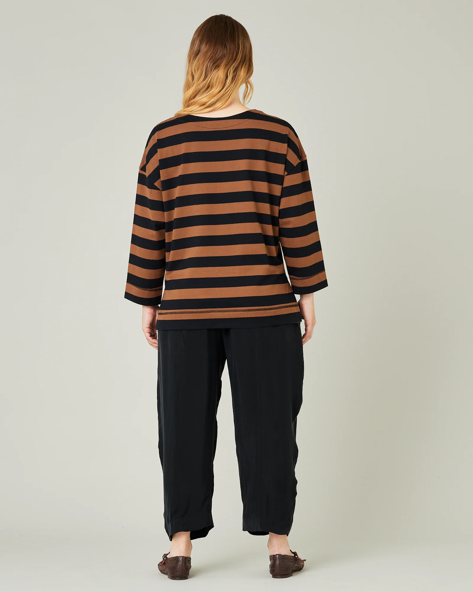 Mabel Cupro Trouser - Black - Image 14