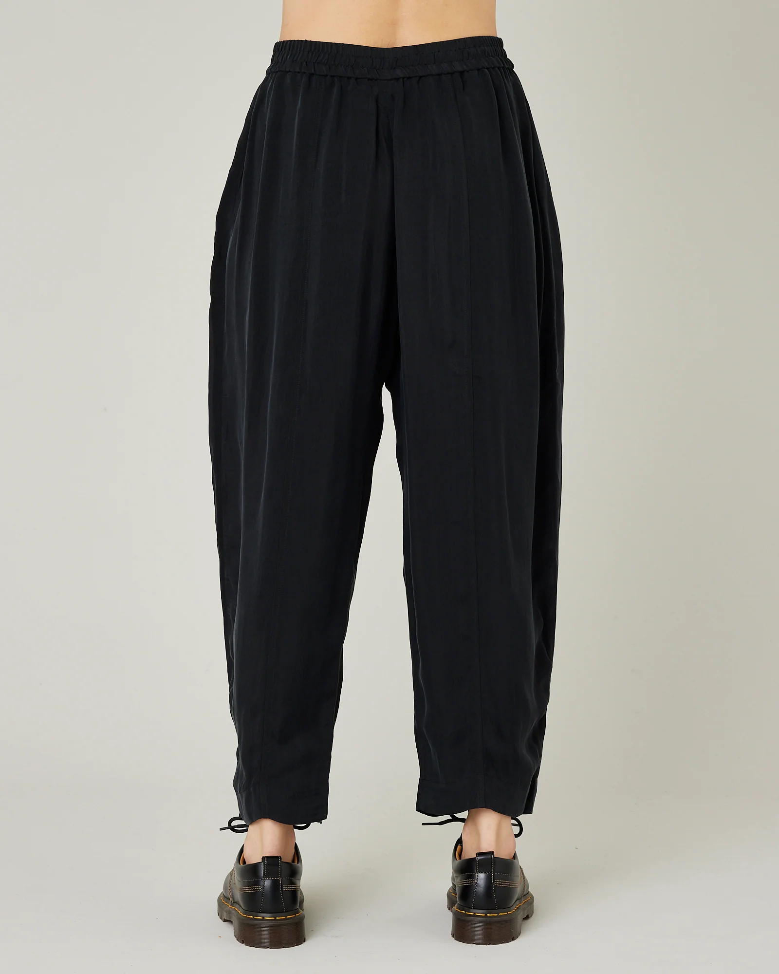 Mabel Cupro Trouser - Black - Image 3