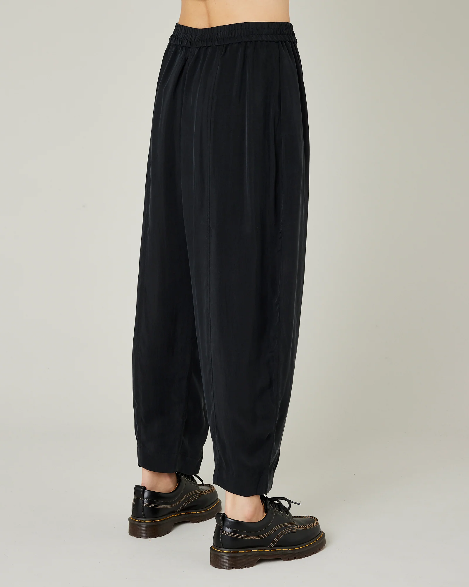 Mabel Cupro Trouser - Black - Image 4