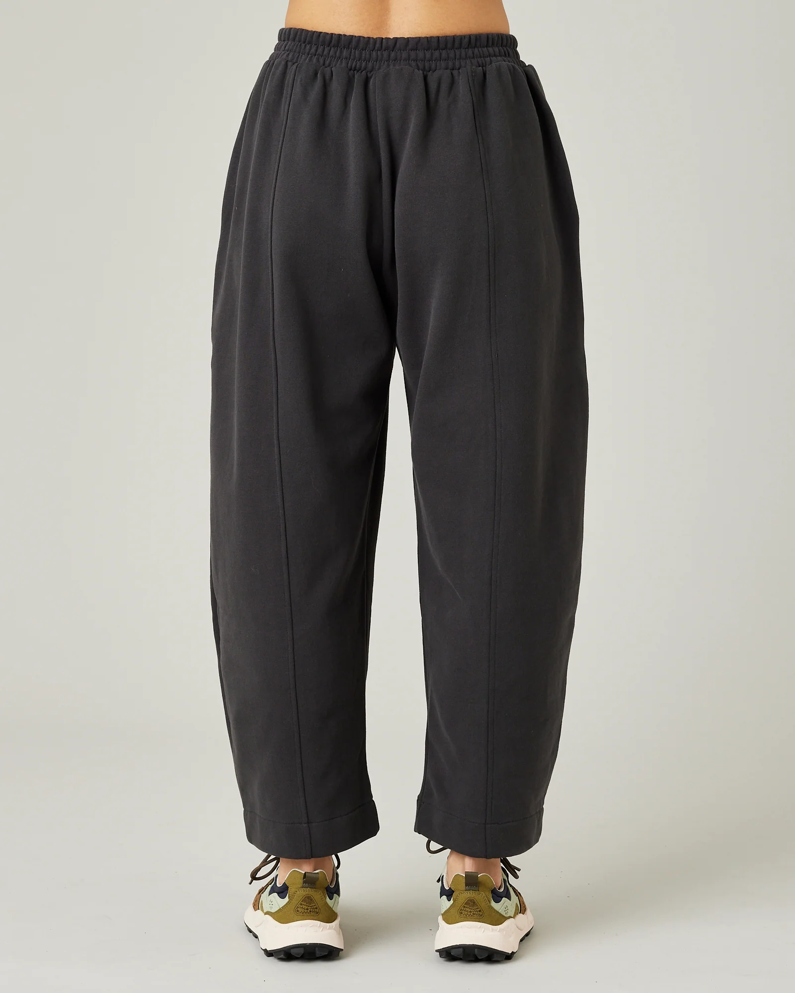 Mabel Slate Fleeceback Jersey Trousers - Image 3