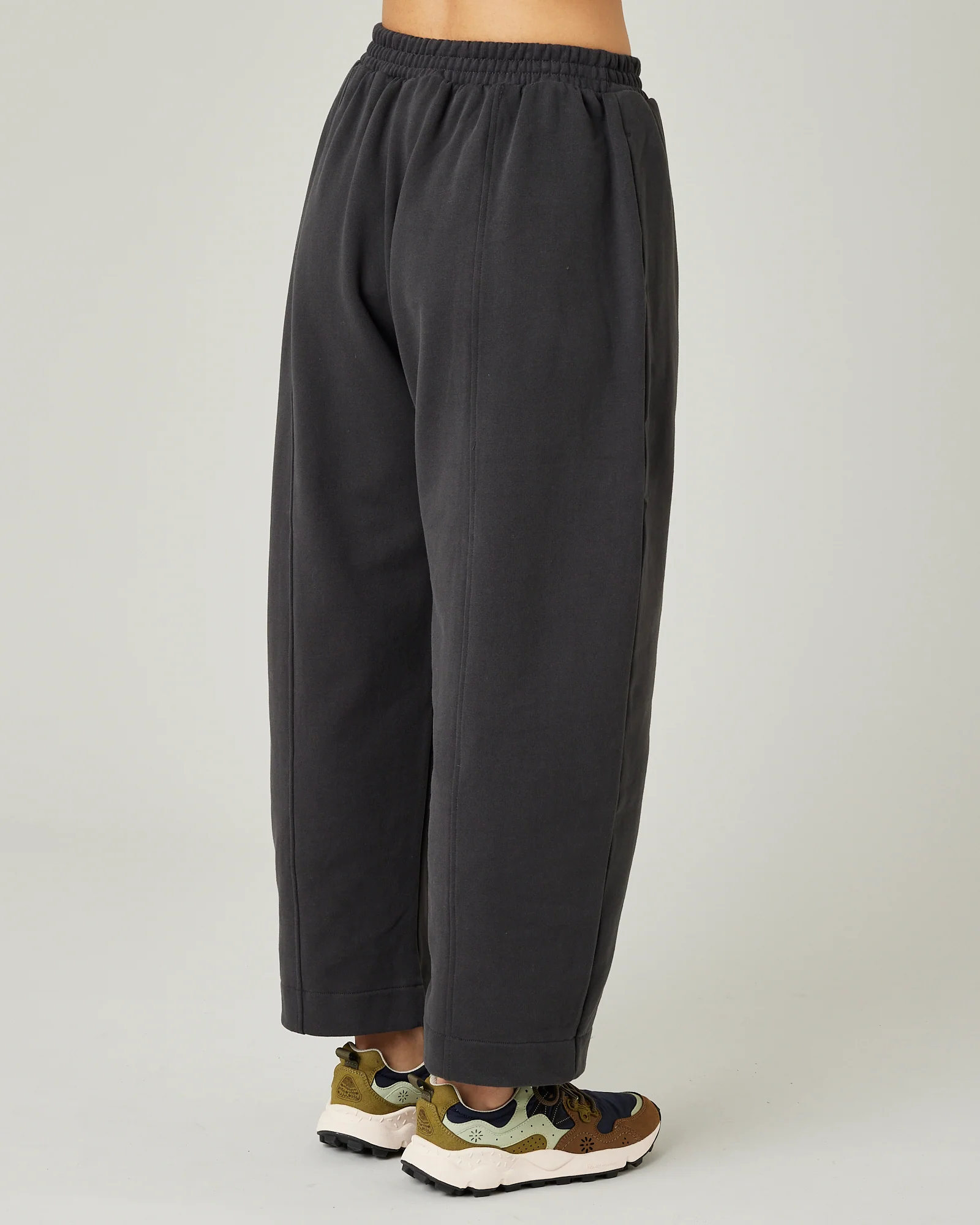 Mabel Slate Fleeceback Jersey Trousers - Image 4