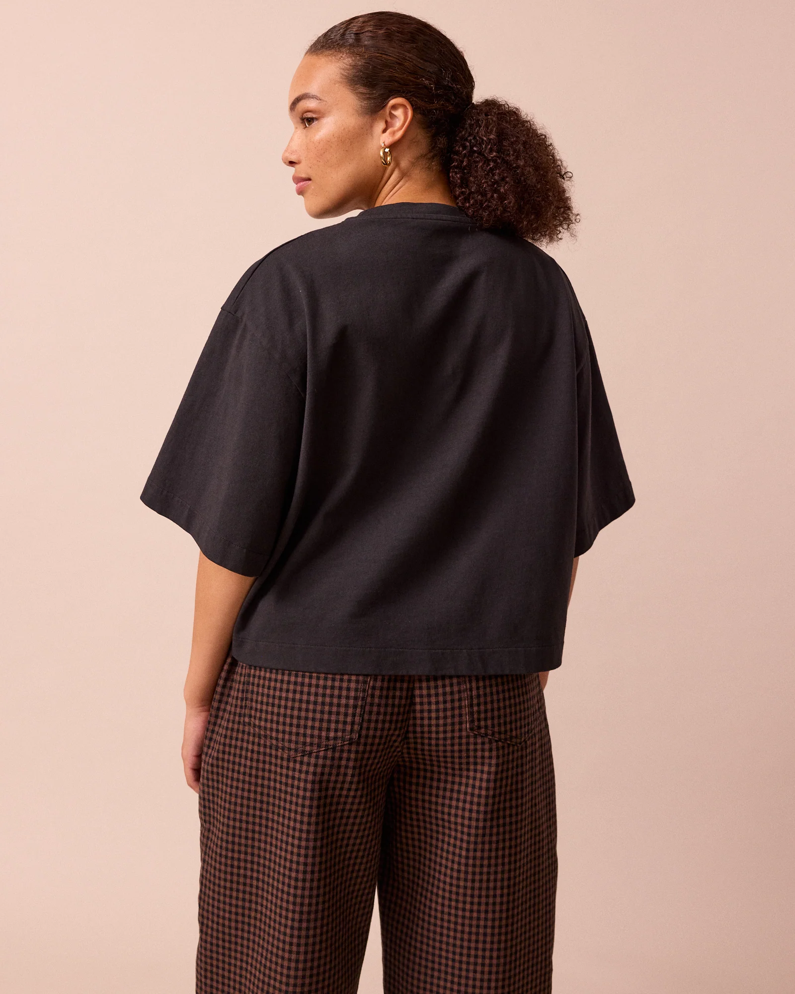 Nova Black Jersey T-Shirt - Image 4