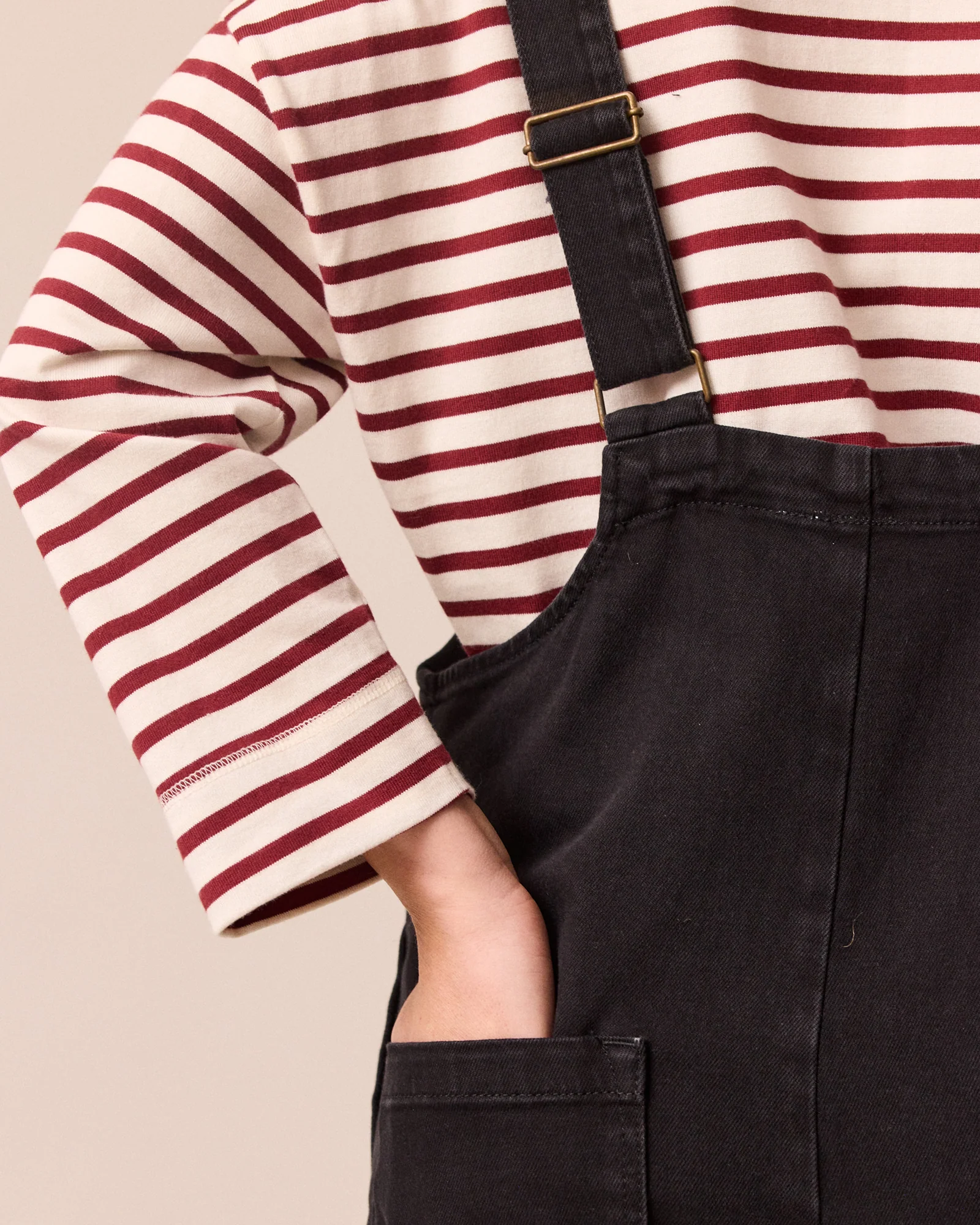 Ottie Black Denim Jumpsuit - Image 4