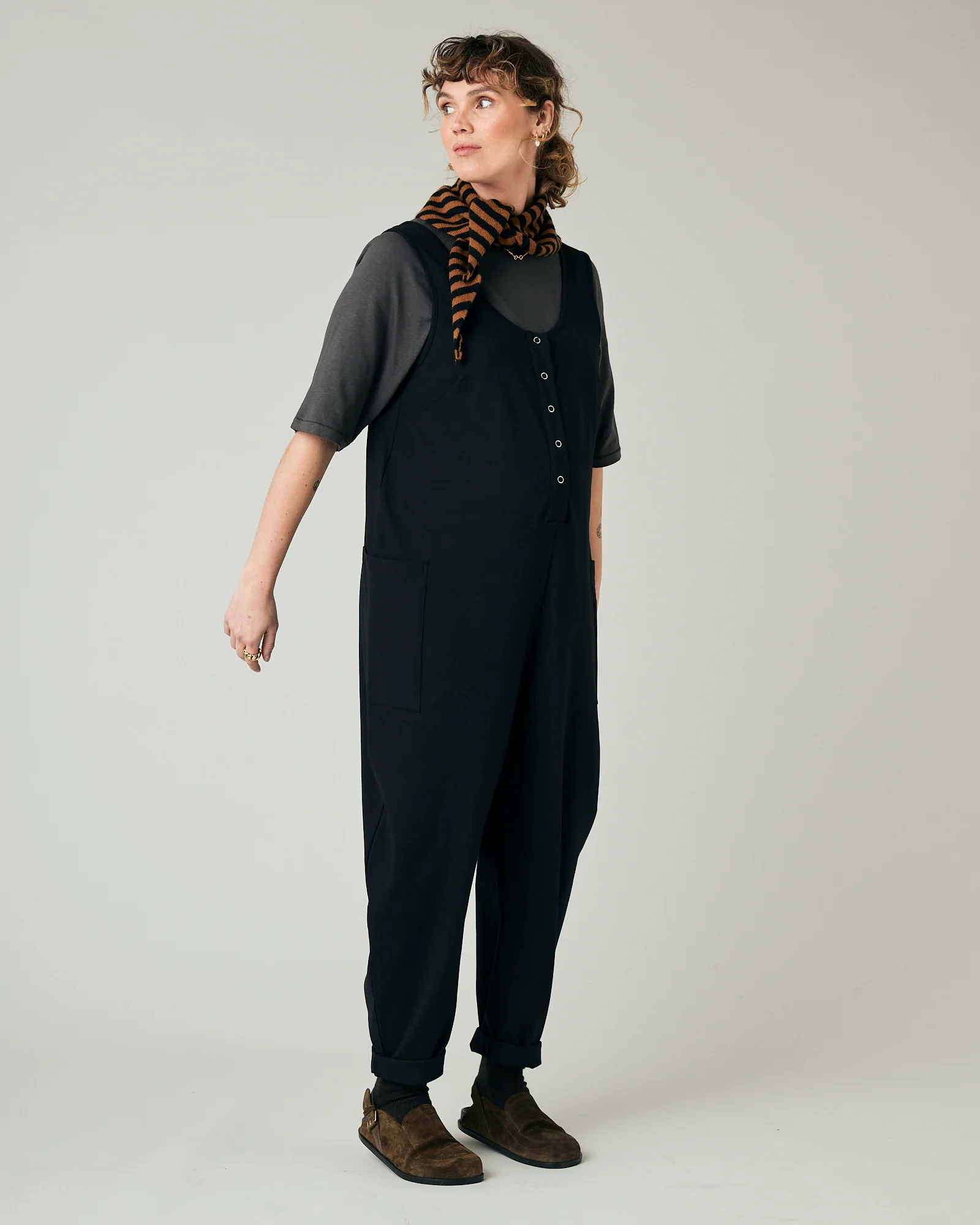 Poppy Jumpsuit - Black - Image 6