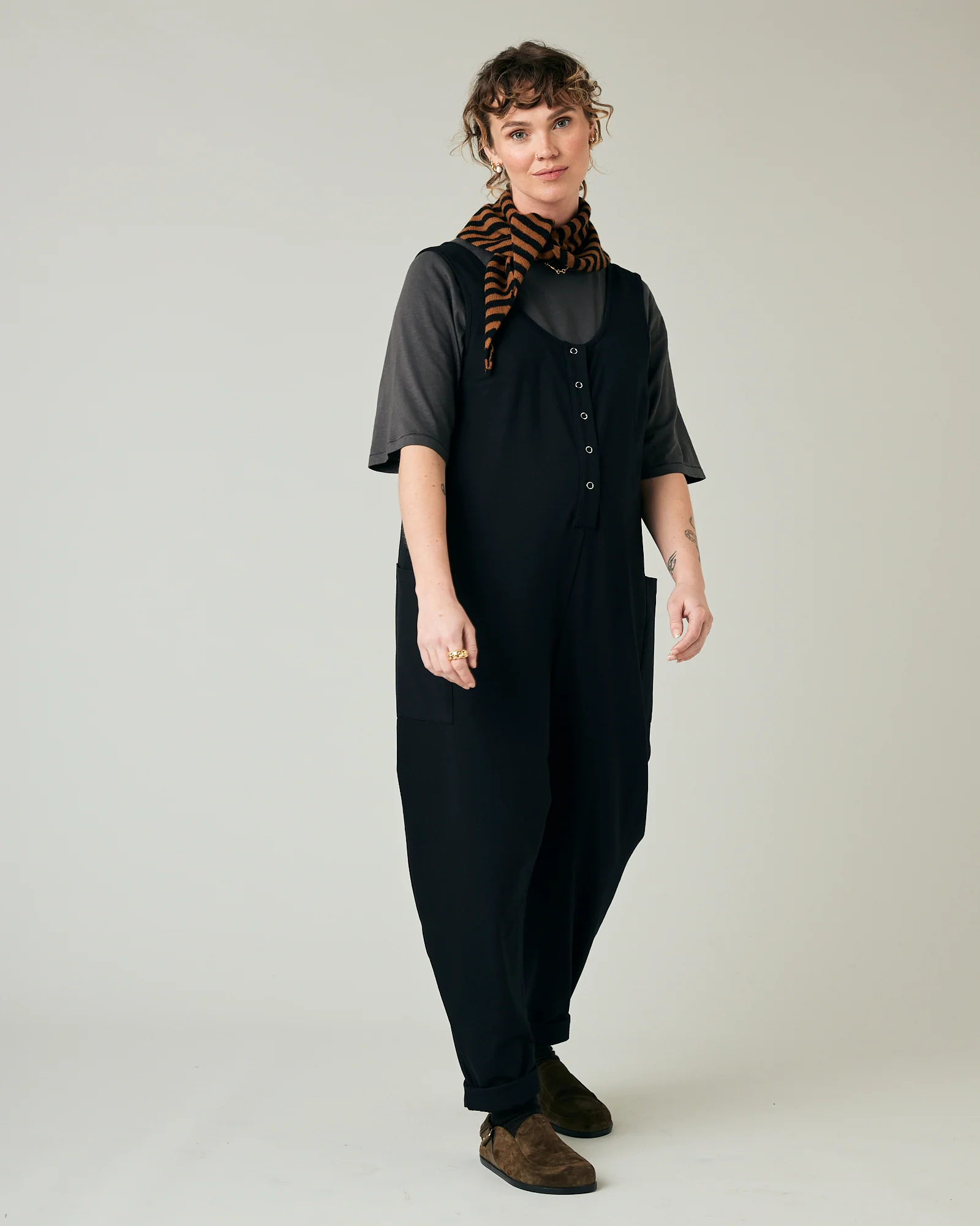 Poppy Jumpsuit - Black - Image 7