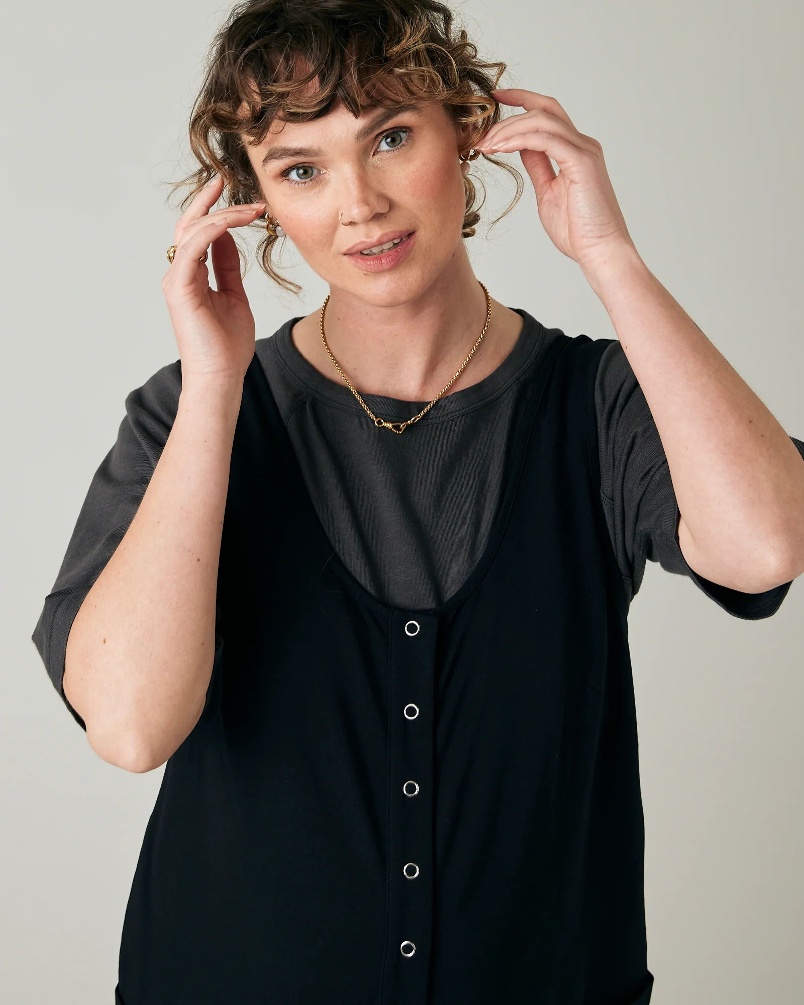 Poppy Jumpsuit - Black - Image 9