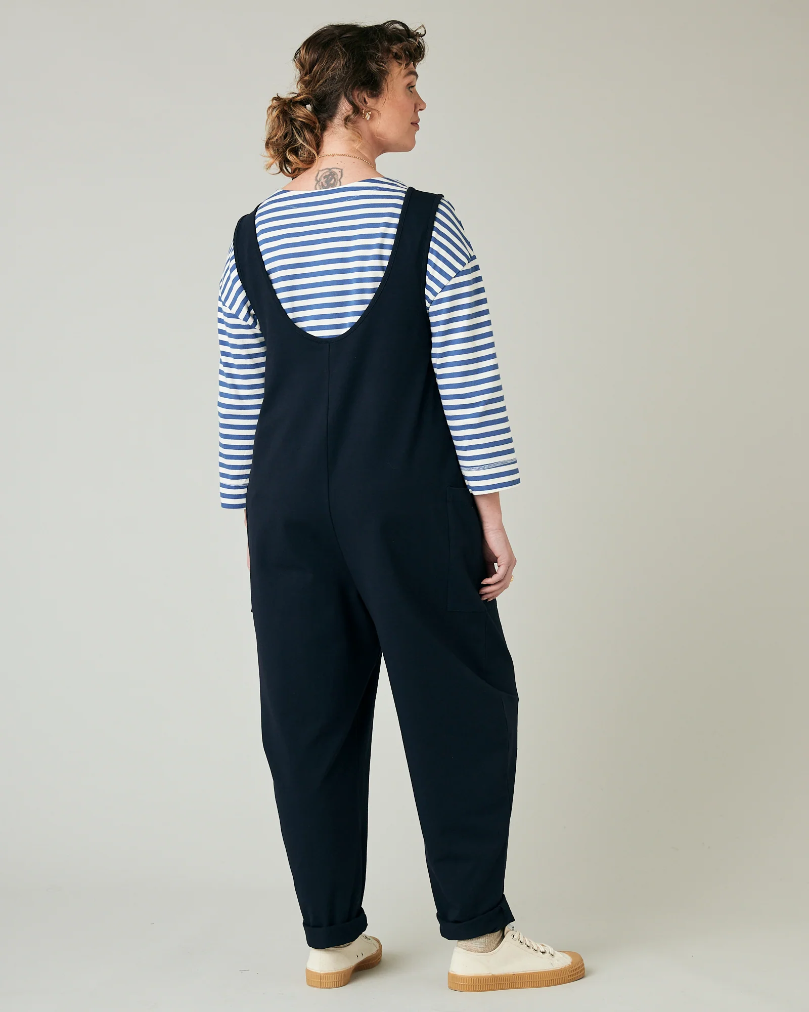Poppy Jumpsuit - Midnight Navy - Image 3