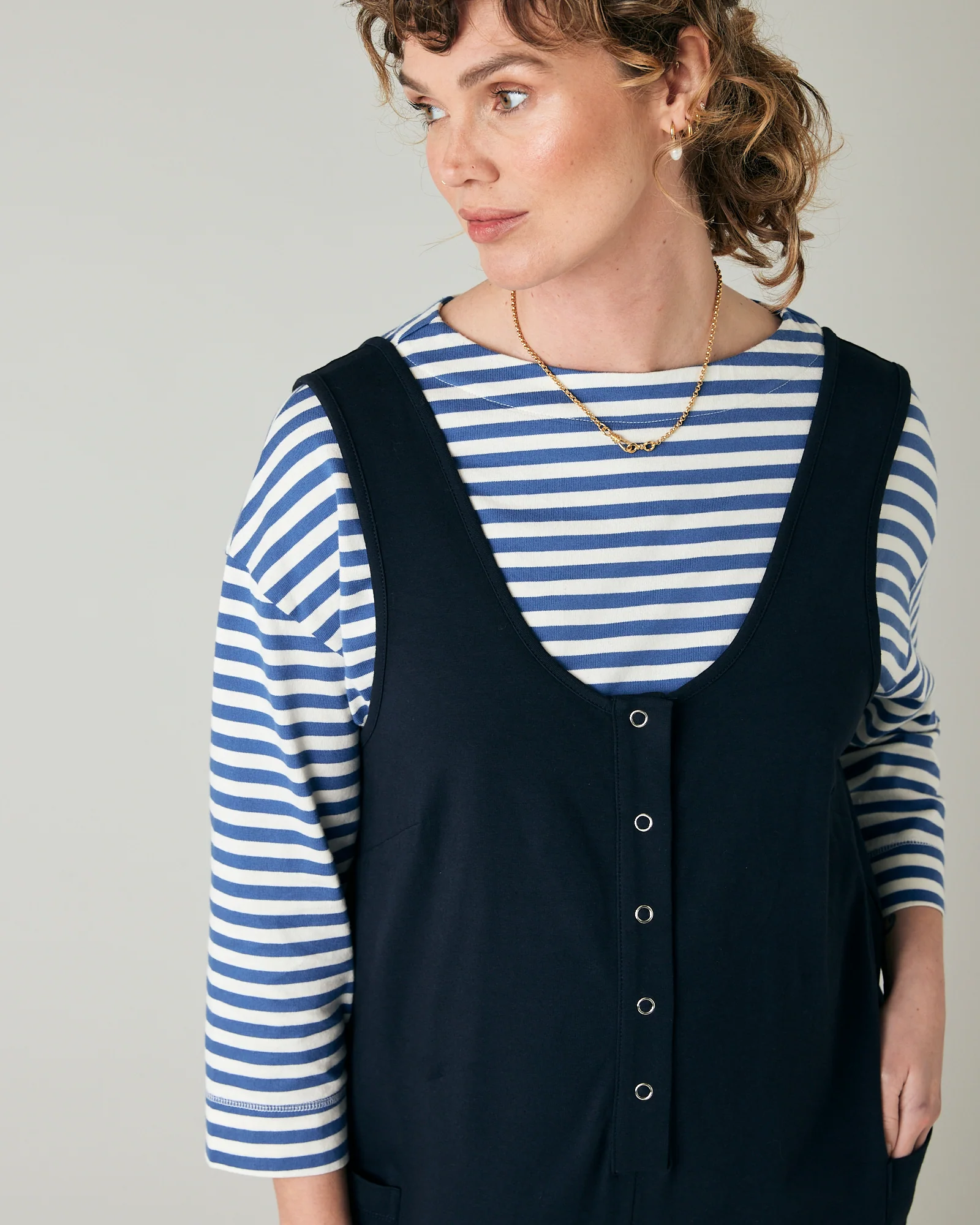 Poppy Jumpsuit - Midnight Navy - Image 6