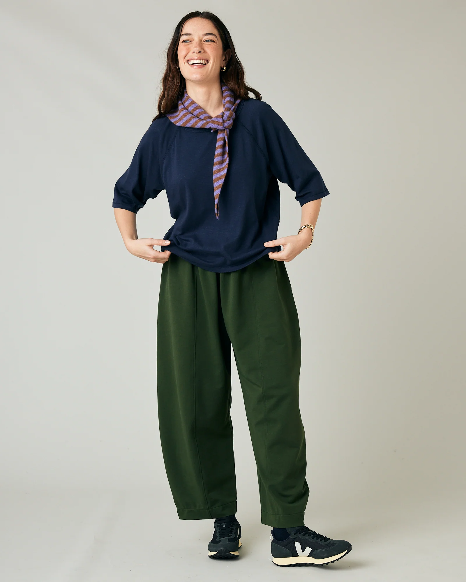 Raglan Top Navy - Image 7