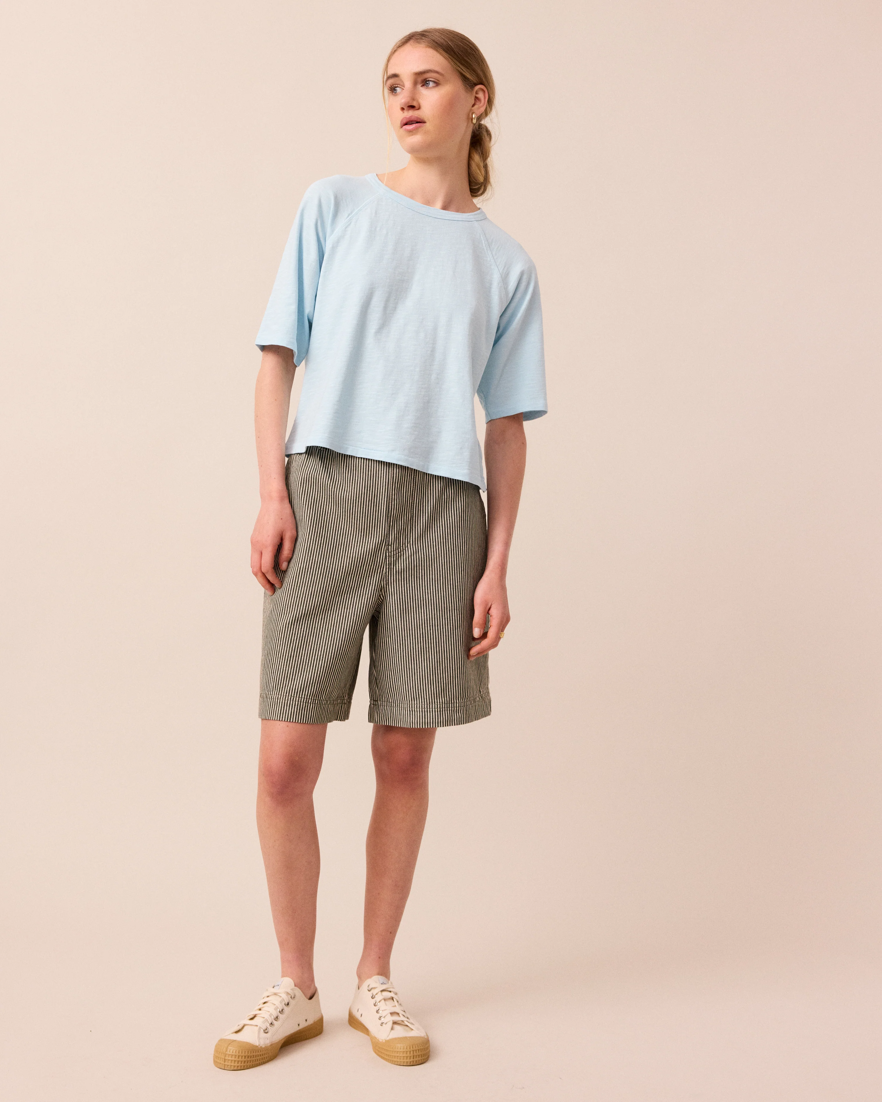 Raglan Top Sky Blue - Image 4