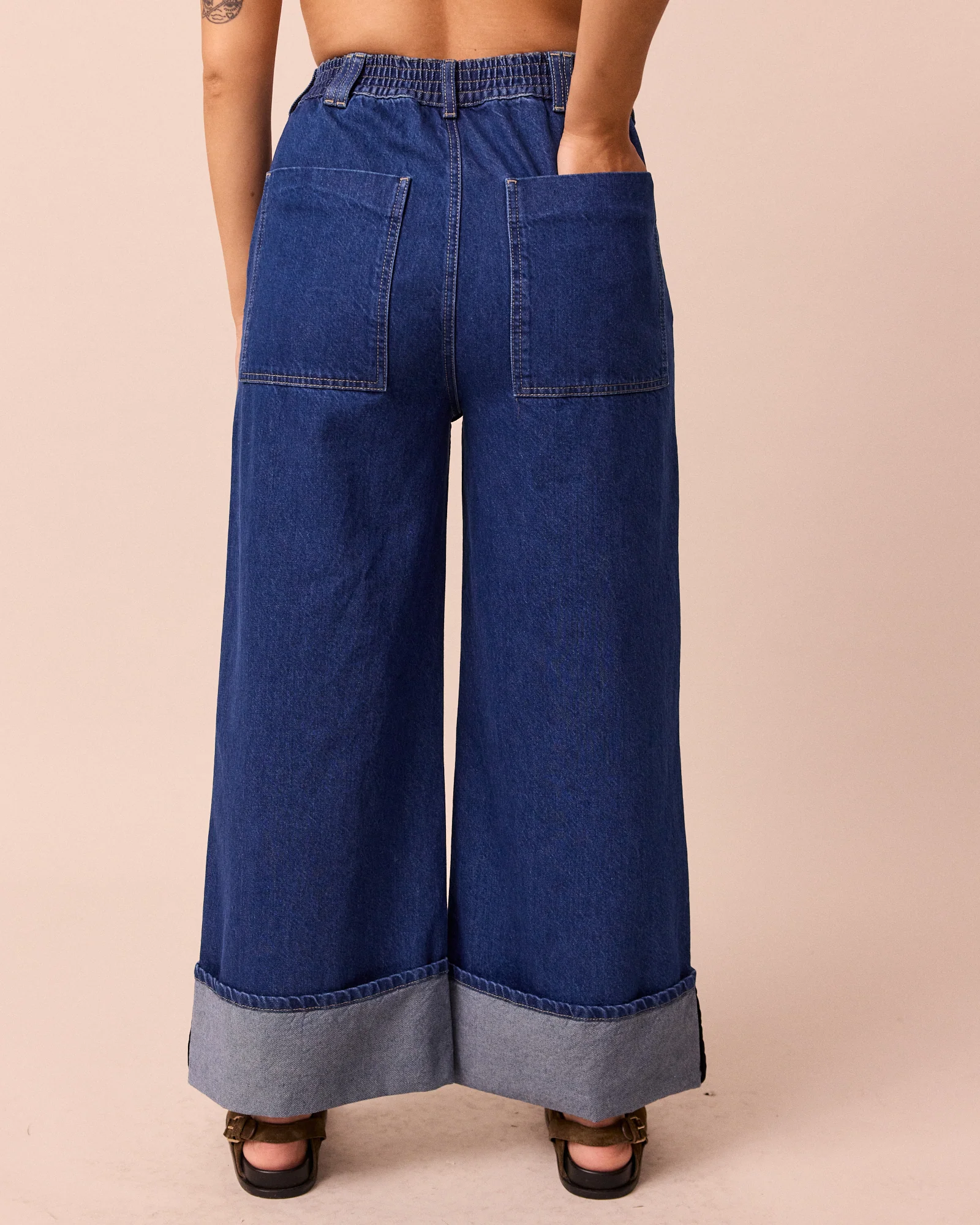Teddi Mid Blue Denim Jeans - Image 5